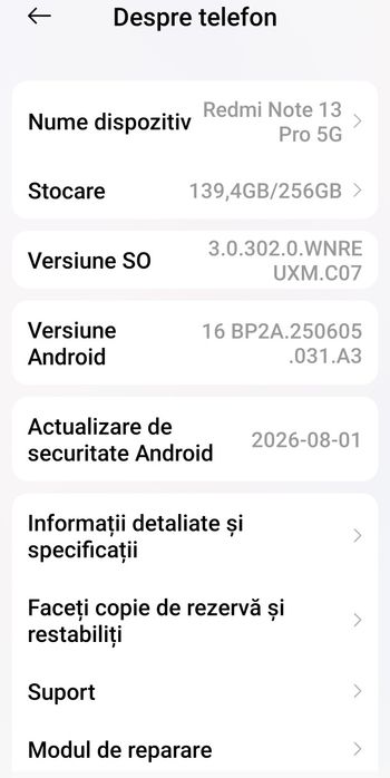 Telefon Redmi note 13 Pro,5 G