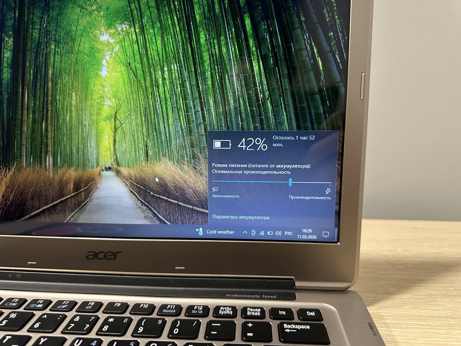 Ультрабук Acer Core i7, 256GB SSD Мощный