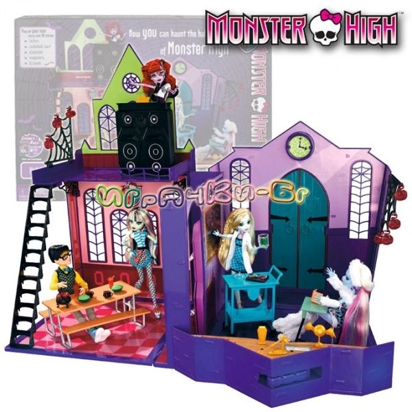 Monster high училището много кукли и музикална игра