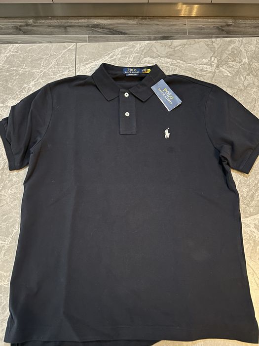 Tricou Polo Ralph Lauren Nou cu eticheta, Marinea L