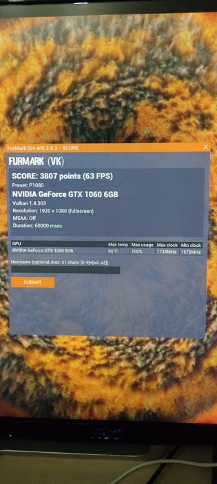 видеокарта GTX 1060 6gb