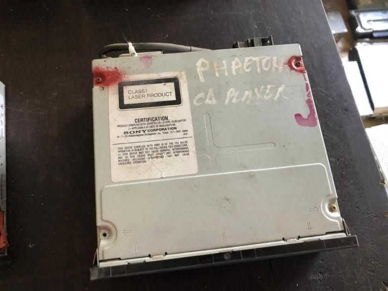 Unitate magazie CD-uri 3d0035110a Volkswagen VW Phaeton 1 [facelift]