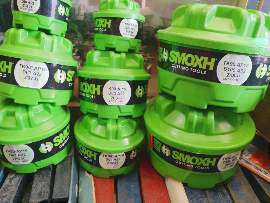 дорникови фрези със сменяеми пластини APKT-10 и APKT-16