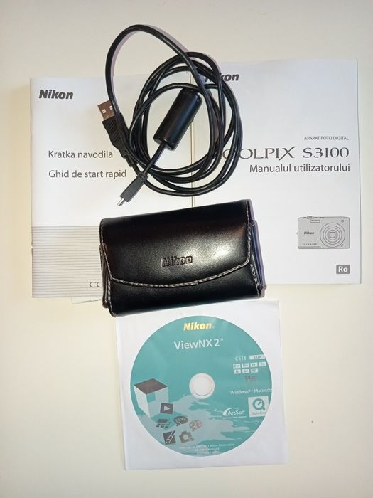 Vând aparat foto Nikon Coolpix S3100 – 300 lei negociabil