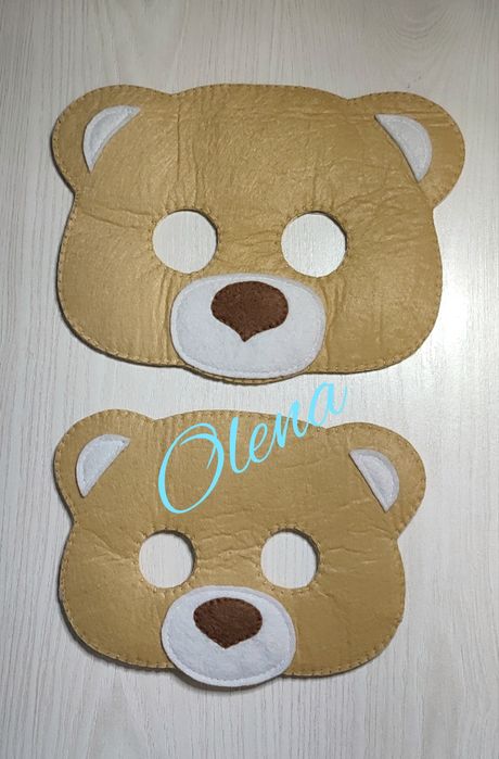 Маски детские и взрослые.