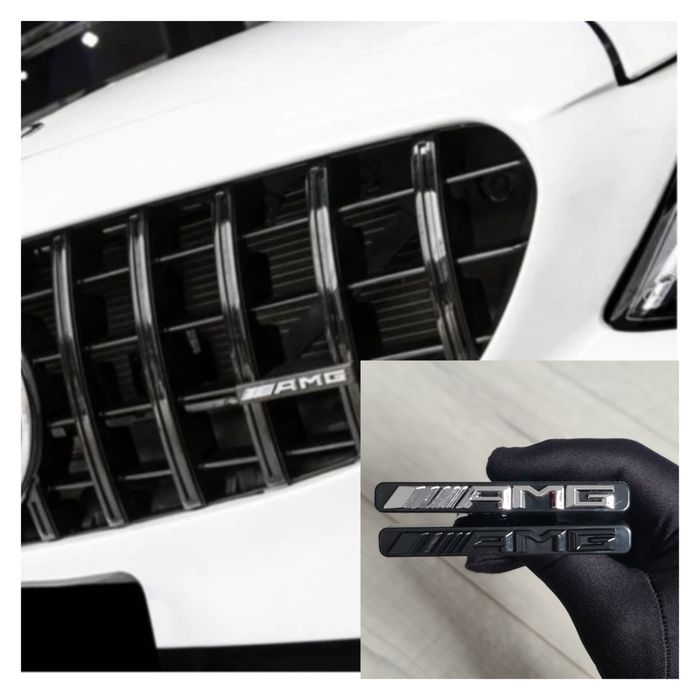 Emblema-Sigla-Logo-Mercedes-AMG-Grila-Panamericana