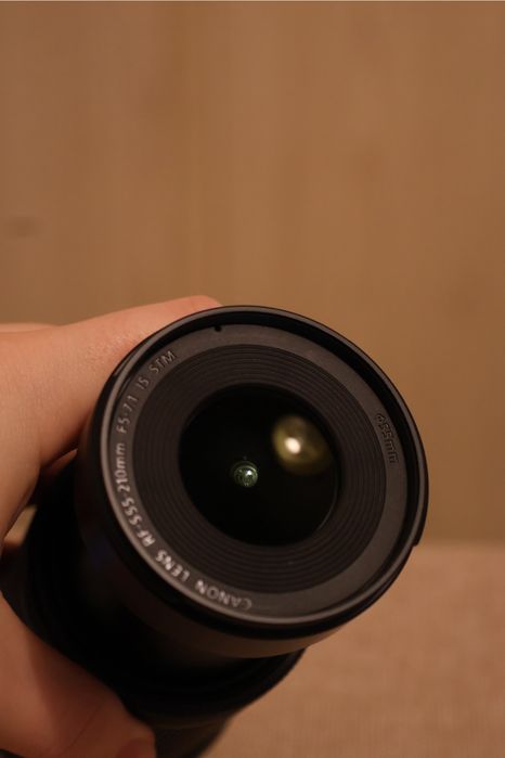 Canon RF-S 55–210mm f/5–7.1 IS STM – като нов, неползван
