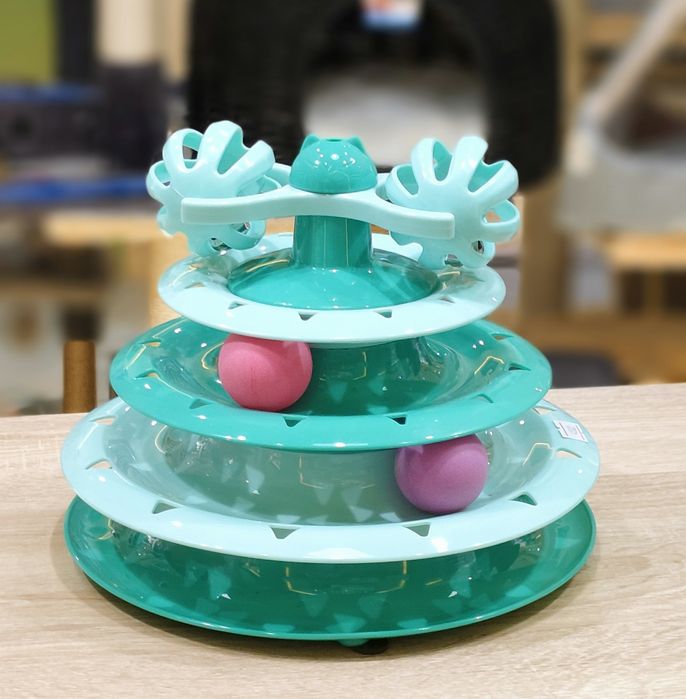 Игрушка для кошек трек с шариками,игрушки