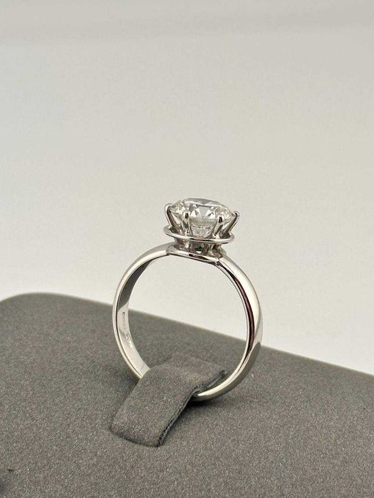 Кольцо Damiani с бриллиантом 2ct