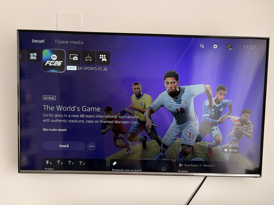 PS5 1TB + 2 Manete + FC 26 + Cutii | Stare Excelentă