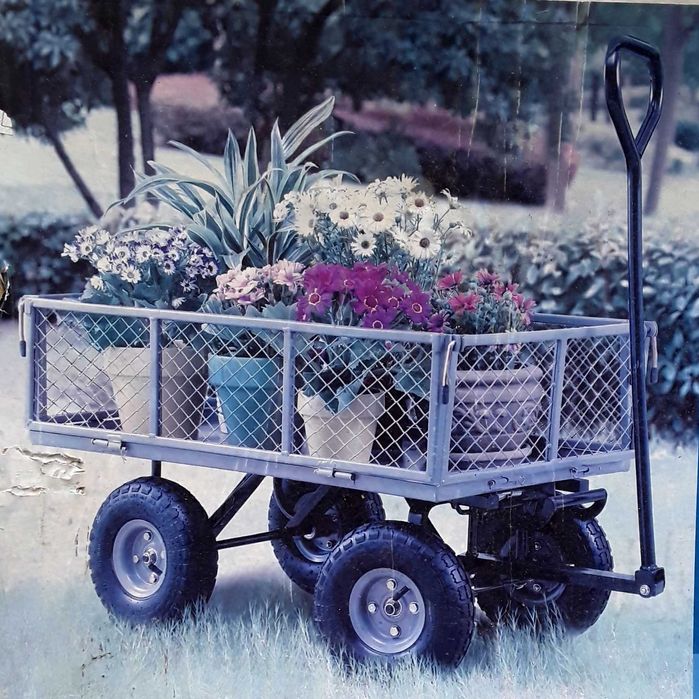 Carucior pentru grădină cu sistem de basculare NOU - 390 Lei