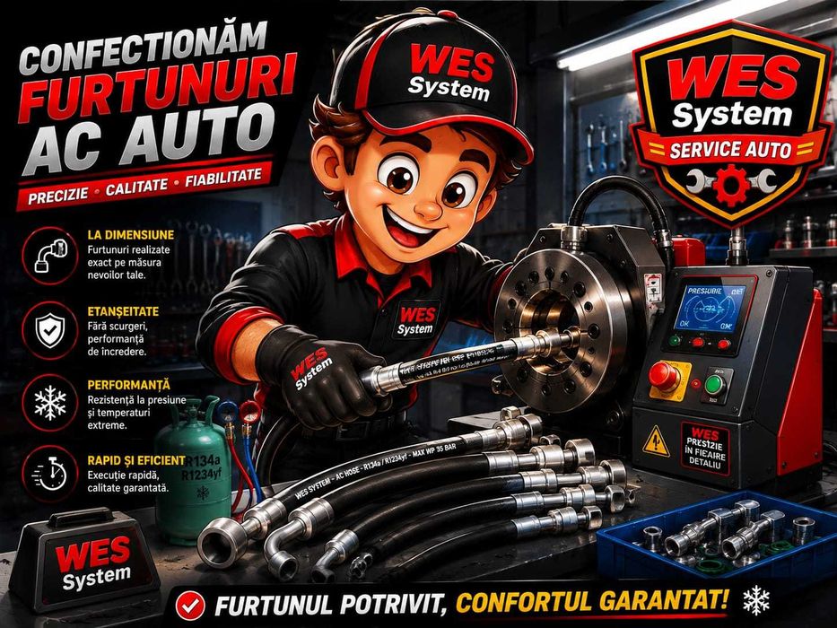Aer conditionat auto  Arad ,  Incarcare freon R134A ,R1234yf  ,reparatii  ,sudura aluminiu ,tevi,radiatoare  ,piese de schimb