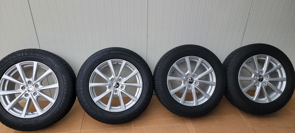 Jante 17 cu anvelope de iarna 215 65 17 skoda kodiaq,vw tiguan,audi q3