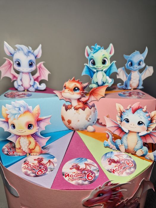 Картонена торта на всякаква тема