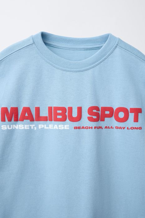 Тениска Zara / Зара XS-S с етикет