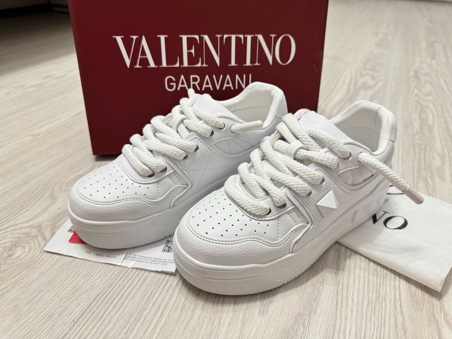 Adidasi Valentino G aravani One Stud NOI cu Cutie Adidasi Baieti |Fete