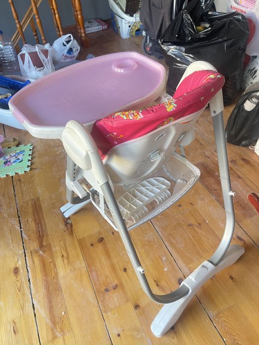 Детский стульчик для кормления Chicco оригинал