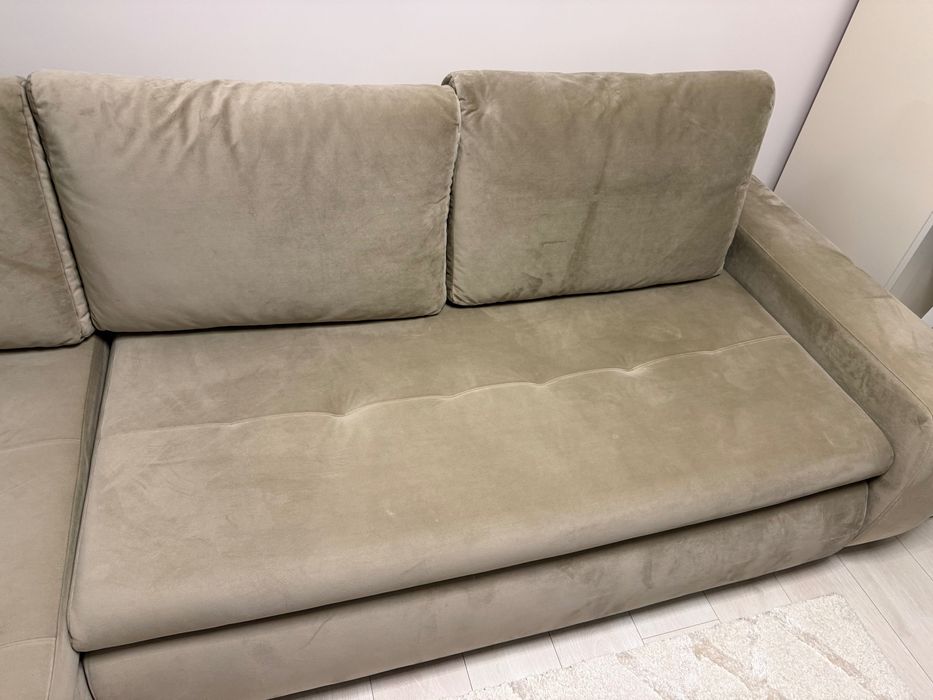 Canapea colțar extensibilă