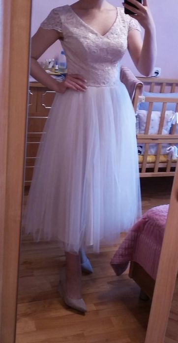 Красивое новое платье