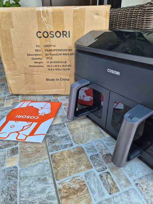 [LICHIDARE][GARANTIE 1 AN] Friteuza aer cald Cosori Dual Zone 8.5L
