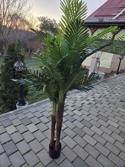 Palmier artificial, culoare verde din 3 pieseinaltime 180cm
