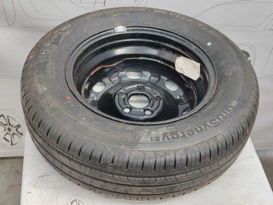 Roată de rezervă slim 5x100 185/70 R14 DOT 1118 Seat Ibiza V (KJ) (2017-2026) Cod:2Q0601027 (3D)