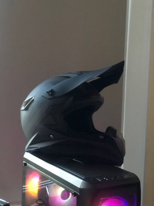 Шлем FMX для кросовых мотоциклов с очками внедорожный