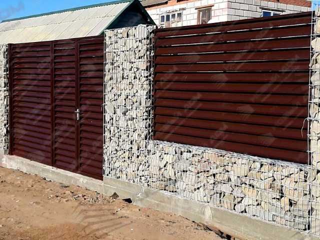 Забор жалюзи еврозабор