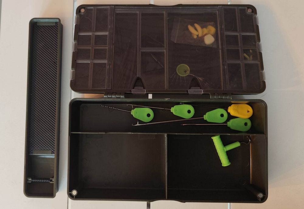 Шаранджийски кутии за такъми + принадлежности