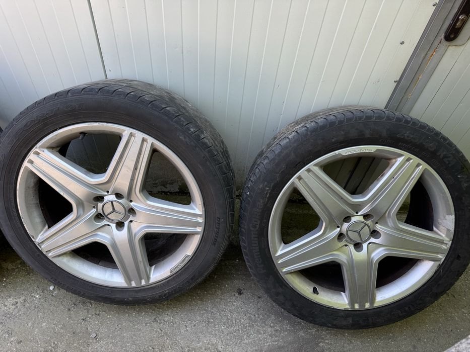 4 бр оригинални AMG джанти 21ци Mercedes W164 с гуми подарък 265/45/21