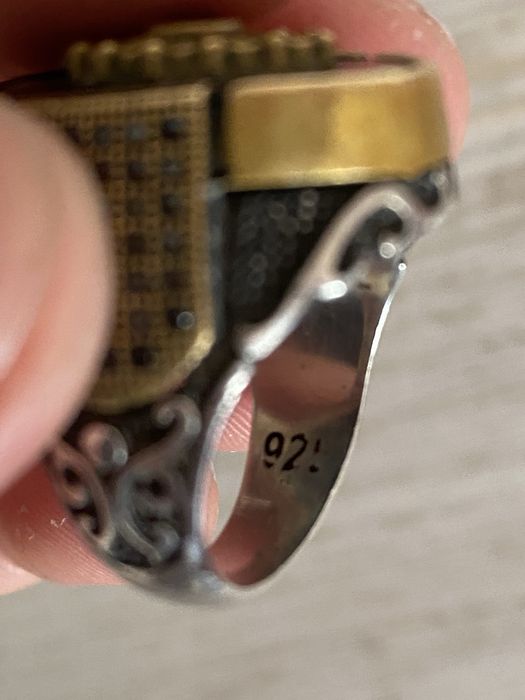 Kumush uzuk erkaklar uchun 925 proba