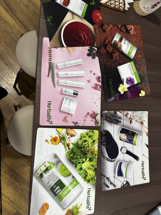 Гербалайф салфетки-подставки - плейсматы