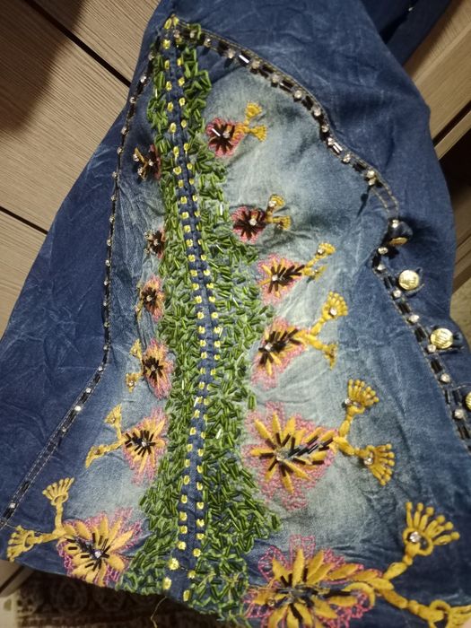 Джинсовые платье-плащ.