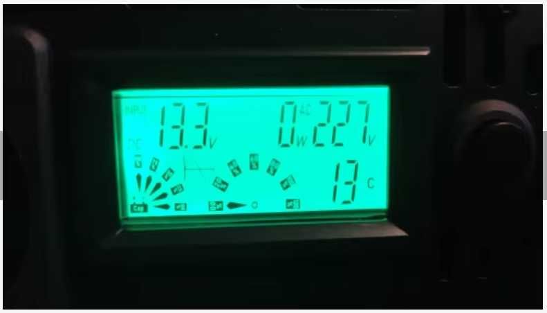 Инвертор чиста синусоида с LCD екран 5000W DC 12/24v към AC220v-50Hz