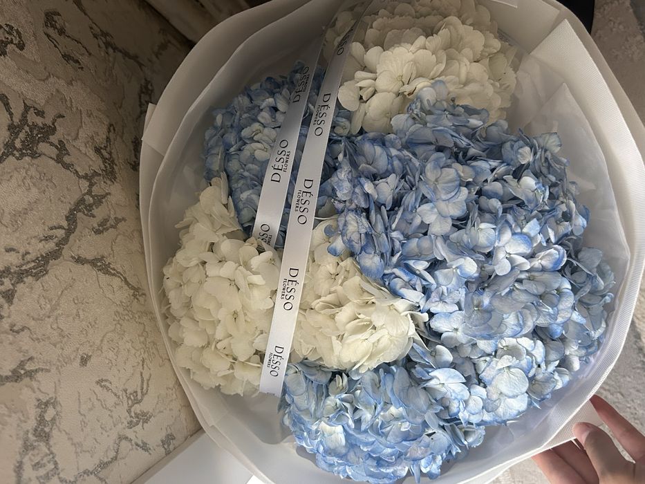 букет гортензии