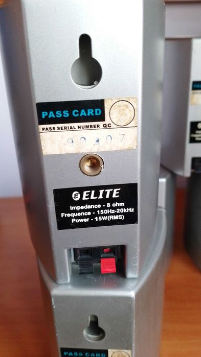 5.1 тонколони + субуфер (пасивни) – работещи