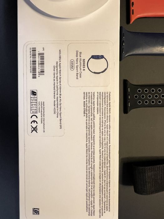 Apple iwach 6 / 44 mm Blue aluminium GPS