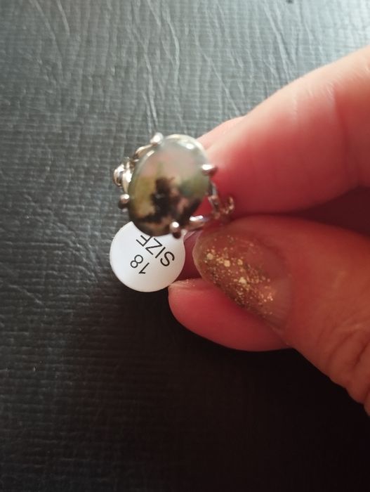 Продаю кольцо с натуральным агатом