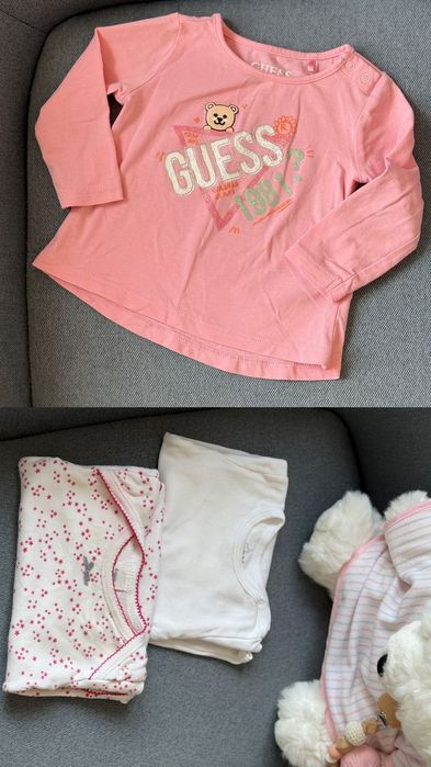 Лот бебешки дрехи за момиче 62 68 74 zara hm next guess