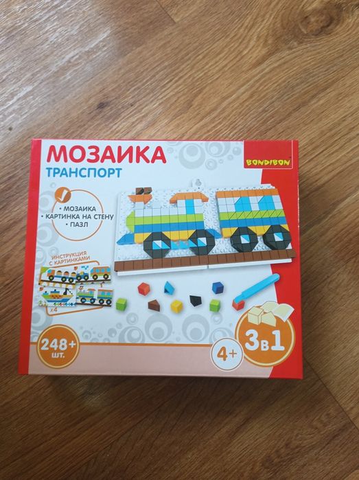 Мозаика для ребенка от 4 лет