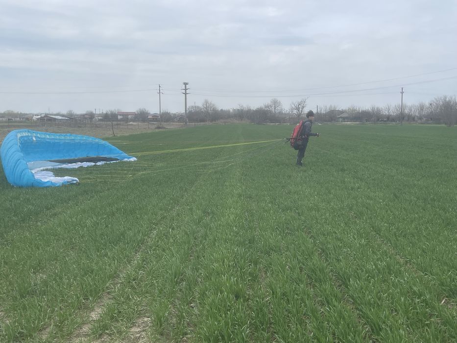 Vand parapantă s 78 - 90 kg + seletă + rezervă