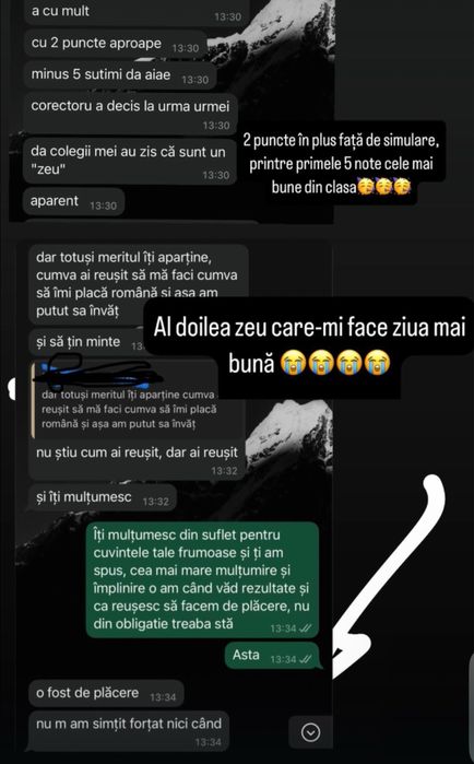 Meditatii la Limba Română şi Engleză