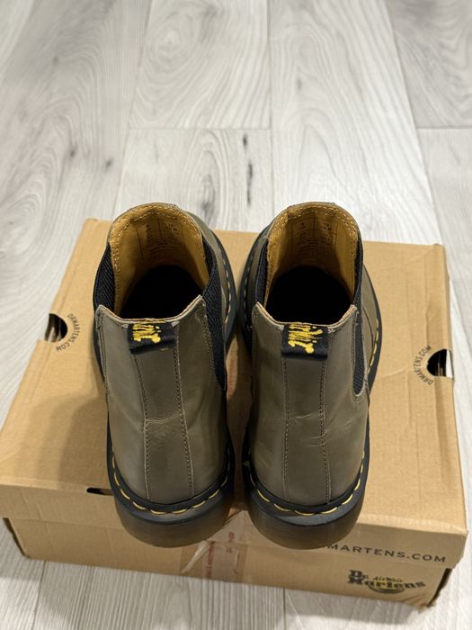 Bocanci Dr. Martens din piele