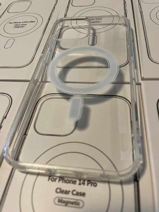 Husa MagSafe iPhone 11/ 12 / 13 / 14 / 15 / 16 / 17 Pro Pro Max Plus