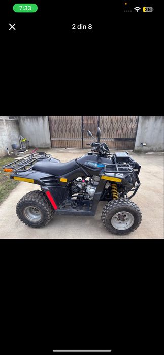 Atv dinli 350cc.