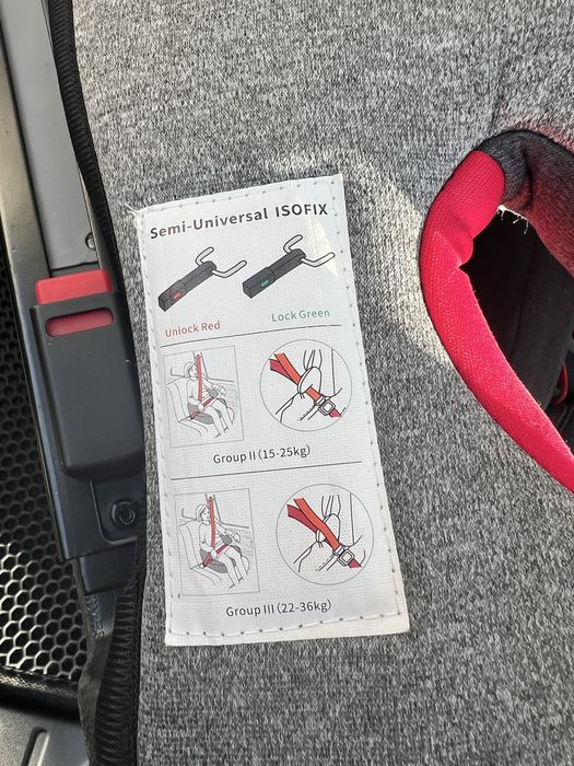 Автокресло подарок бустер