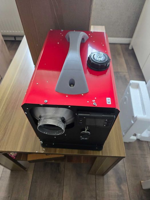 Суха дизелова печка 8 Kw алуминиев корпус за вграждане кемпер,каравана