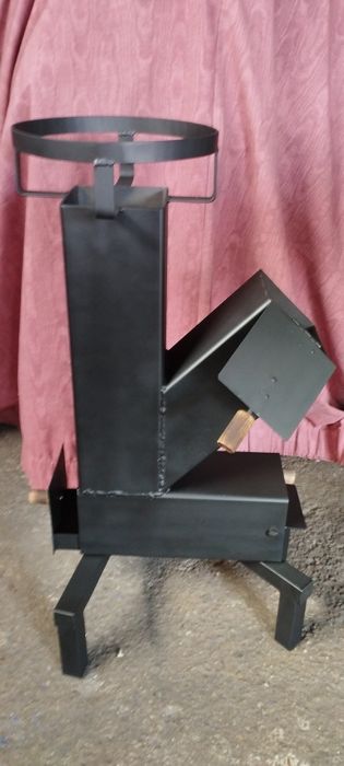 Ракетна печка на дърва