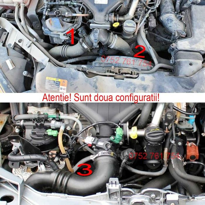 Furtun Intercooler Ford Focus 2 C-Max 2.0 TDCI Volvo Original