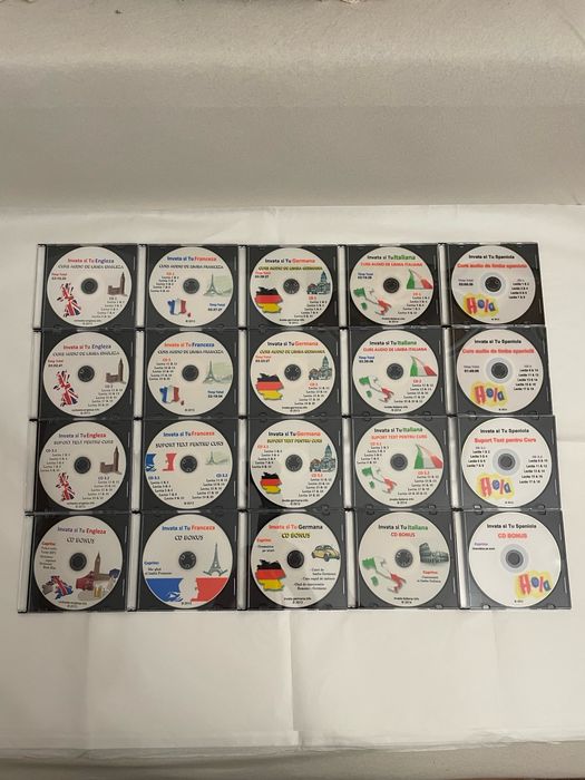 Cursuri audio de 5 limbi străine